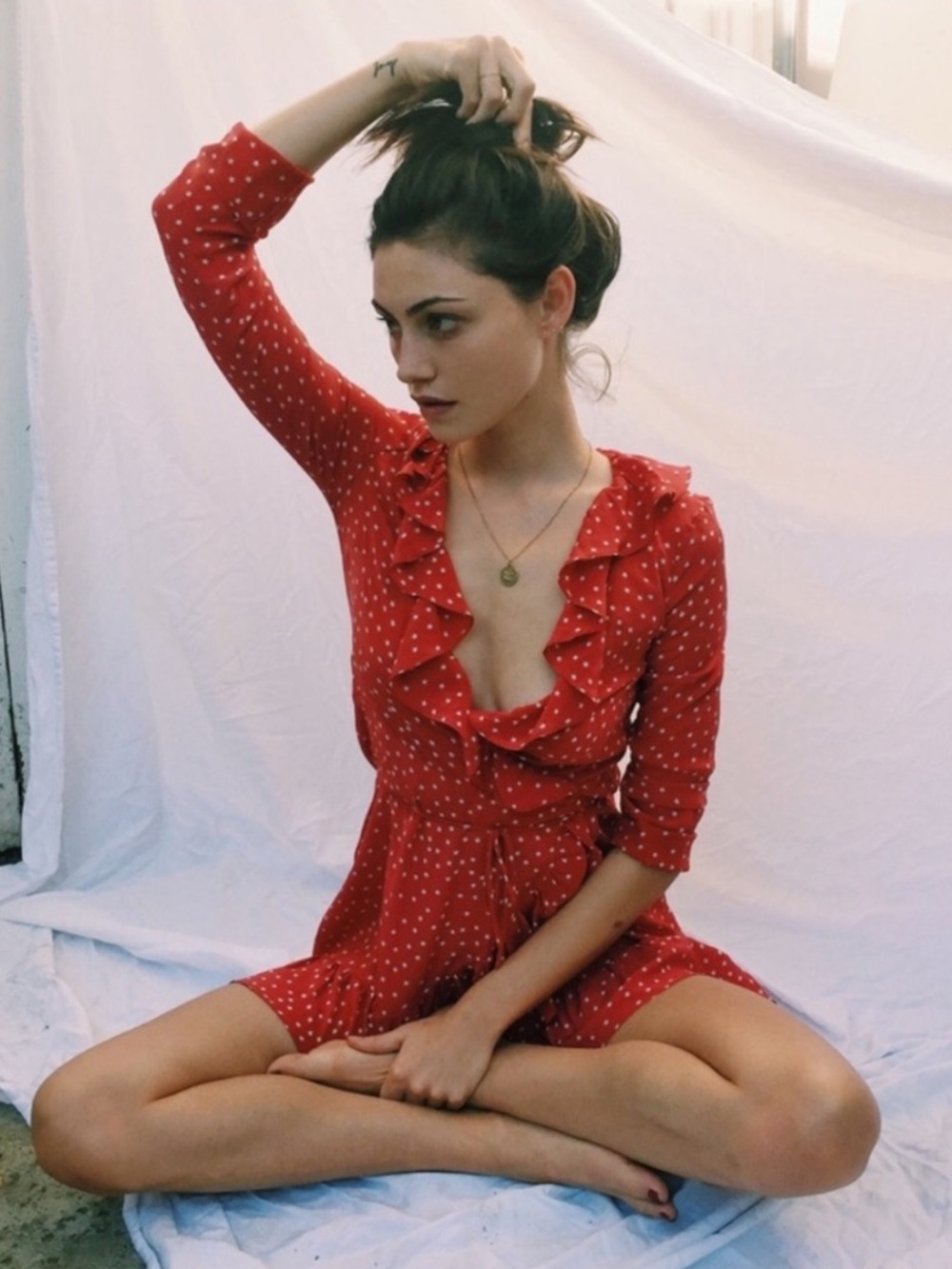Realisation The Alexandra Dress – Red Star | M